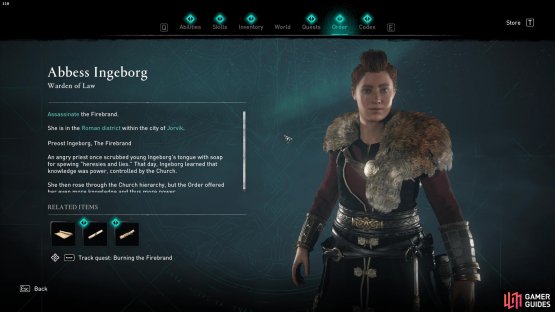 The Firebrand is revealed during the Jorvik story arc