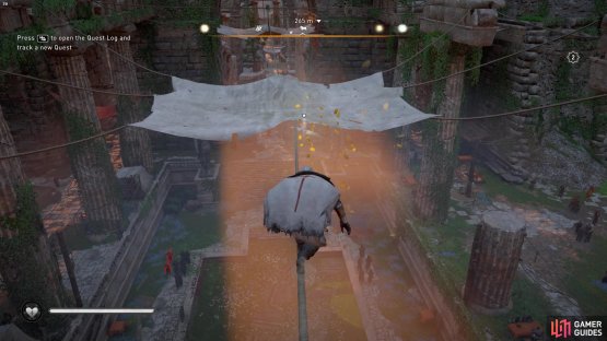 you&rsquo;ll find it on the ropes above the town.