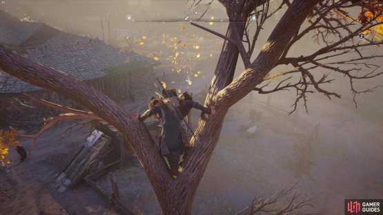 you&rsquo;ll find a Flying Paper that takes you across buildings and trees heading southeast.