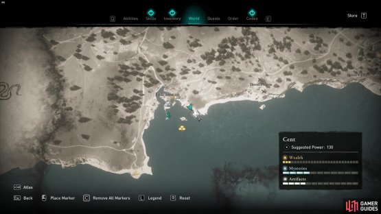 This flying paper is located east of Folcanstan docks