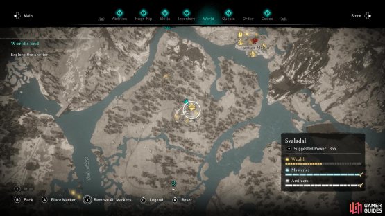 The cloak can be found in Gullthorp