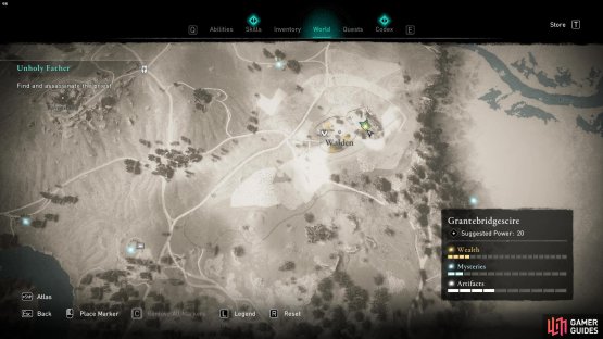 The Incendiary Powder Trap book is located in the Church in Walden