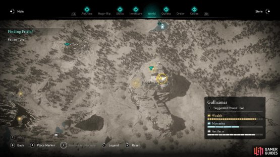 A Muspel near the castle entrance is holding a Platinum Ingot