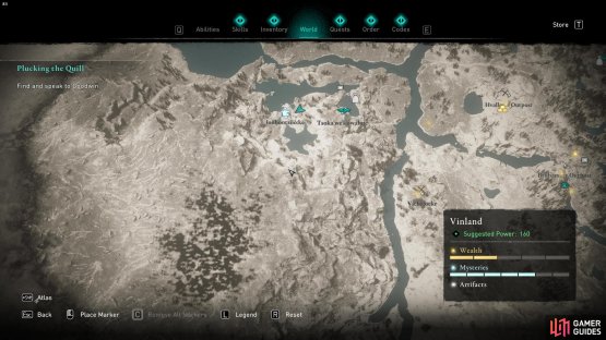 The Ionhontsiio:ke stones are found in west Vinland