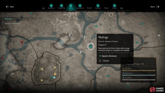 Head to Jordeygr Shelter found in Svaladal to search for Brammer