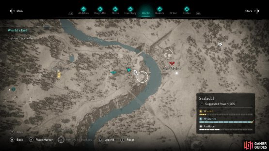 This Jotun Blight cursed area is found just west of St&oacute;r Mylna, 