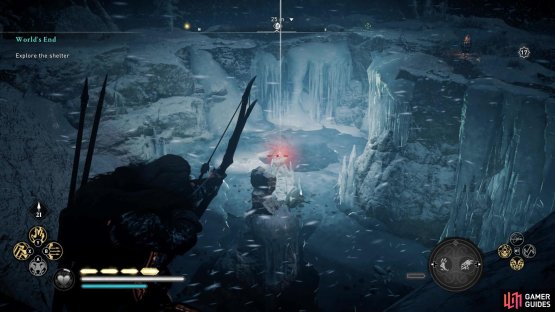 you&rsquo;ll need to traverse around a sunken area and even dive into the freezing waters to clear this curse!