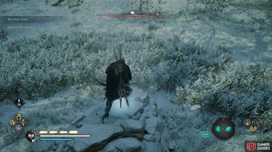 in a small Jotun camp. 