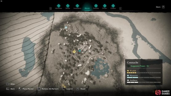 The Druidic Breeches are found inside the Kesh Corann druid camp