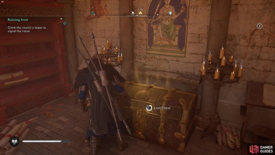 and you&rsquo;ll need to find the key to enter into the other building to grab the ingot.