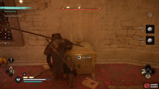 and you&rsquo;ll be able to grab the Magister&rsquo;s Mask in one of the main buildings.