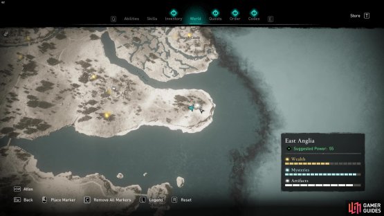 East of King&rsquo;s Bury, you&rsquo;ll find a ruined tower