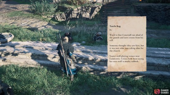 the second letter gives clues of their whereabouts.
