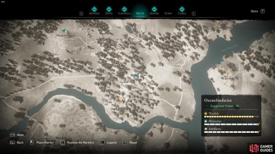 Linforda is a bandit camp located southeast of Evinghou Tower