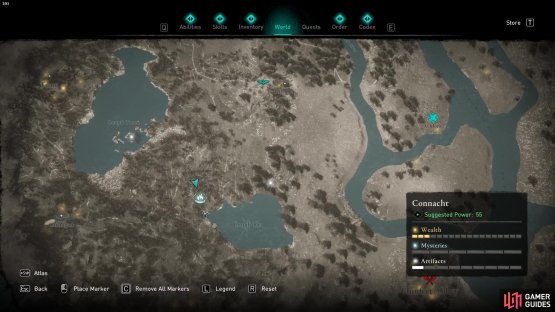 This Trial of the Morrigan is found near Lough Rea lake