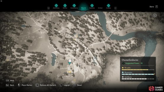 The Lunden Treasure Hoard Map is found in Hammeham