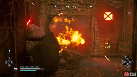 you&rsquo;ll need to explode a stone wall to reach it.