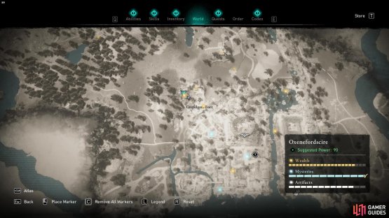 The ability is located in Crepelgate on the border of Lunden