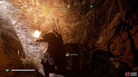 to access it you&rsquo;ll need to head into the cave near the pond and follow the tunnel until you reach a chest.