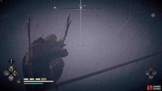 you&rsquo;ll need to make your way around the camp that&rsquo;s enclosed by spikes to reach the cursed symbol.