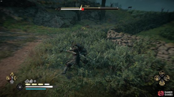His attacks are fast and in quick succession