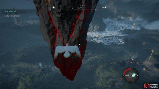 you&rsquo;ll need the Power of Raven to reach it. 