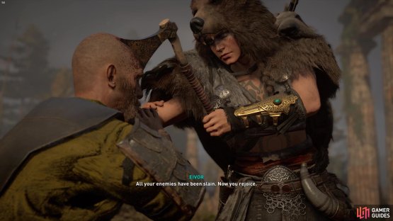 either way, you&rsquo;ll need to remove the axe from the man&rsquo;s skull.