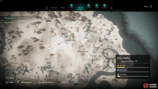 Beneath the Ruined Tower, you&rsquo;ll be able to locate a Book of Knowledge