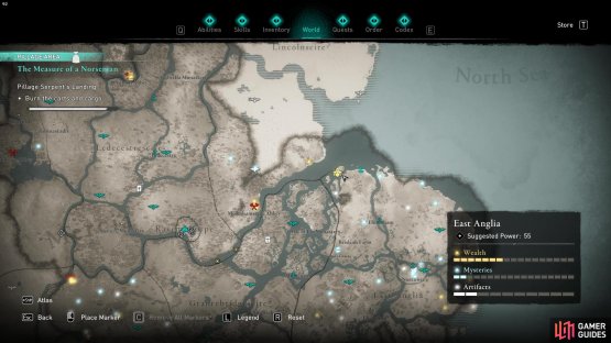You&rsquo;ll head to Serpent&rsquo;s Landing during the East Anglia story arc