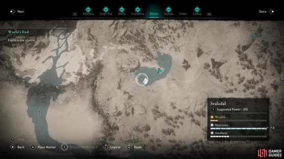 A Cosmetic Scheme can be found in the stormy lake in west Svaladal