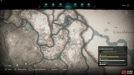 There is a camp northwest of Sudwella Monastery