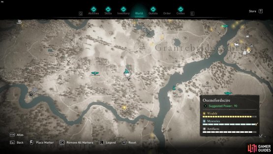 Just east of Buckingham you&rsquo;ll find these cursed ruins