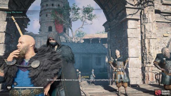 then you&rsquo;ll be able to assassinate him.