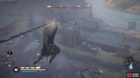 to unlock the room with the book, you’ll need a key found atop a tower, only reachable via zip wire!