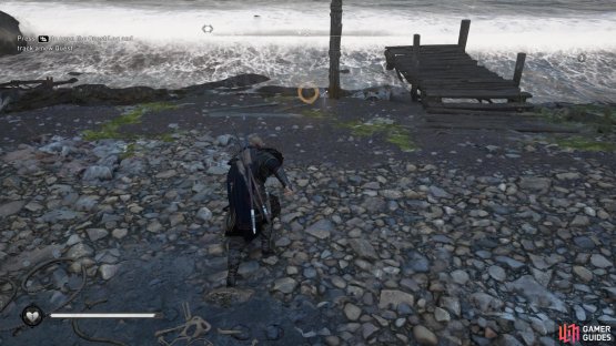 you&rsquo;ll need to find the key under the water to then unlock the room in the cliff.