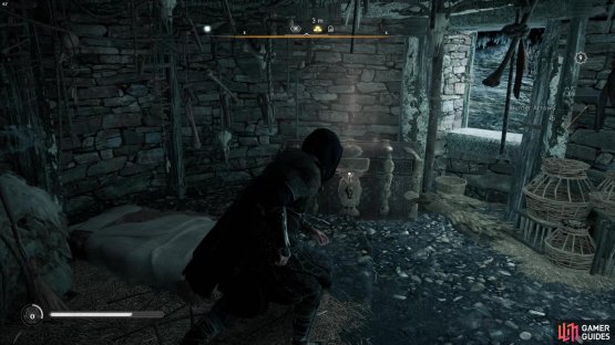 you&rsquo;ll need to climb into the house via a window to grab the ingot.