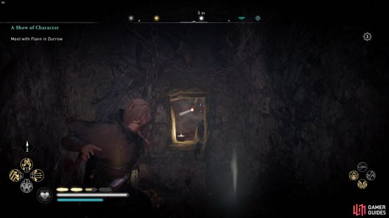 to gain entry into said cave you&rsquo;ll need to explode the breakable stone barrier. 