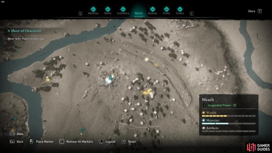 This cursed area is found in a cave beneath Tullagh Laght