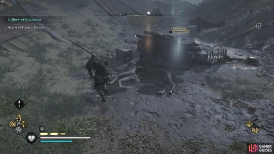 it&rsquo;ll be at the site of a wrecked carriage. 