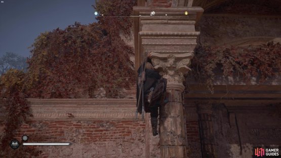 you&rsquo;ll find an artifact up inside the alcove of an archway.