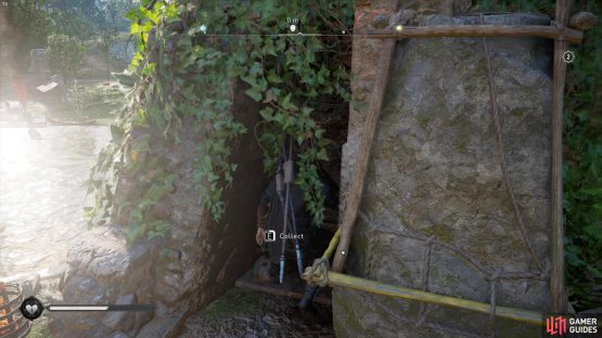 you&rsquo;ll find it atop the tower, behind a moveable rock. 