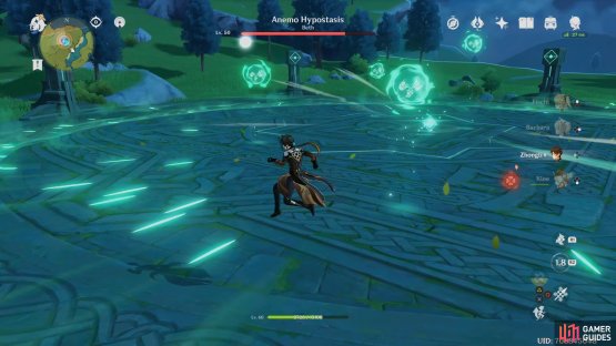 Keep running either side to avoid the missiles