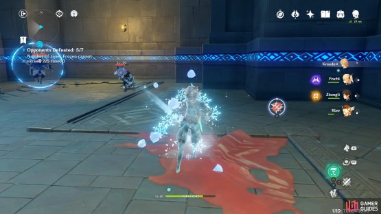 Keep moving to avoid being Frozen