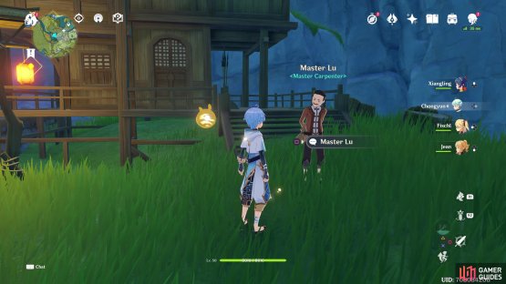 Give Lanterns to people around the village