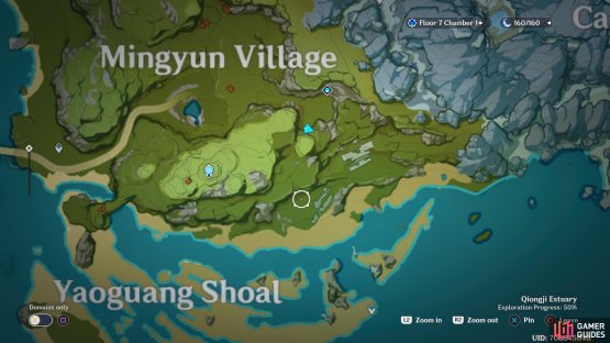 Just south of the Hidden Palace of Lianshan Formula Domain, you&rsquo;ll find a breakable wall