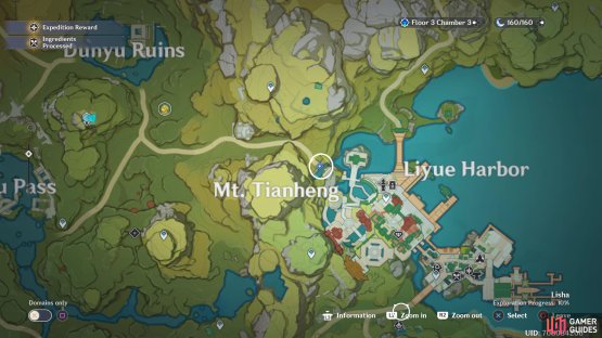 Head to this location 