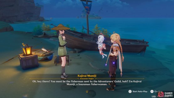 Kujirai tells you her story about the Lunar Leviathan.