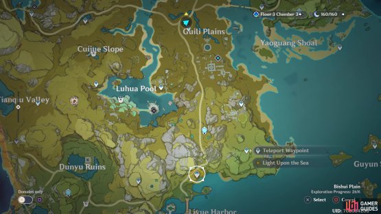then go to this location and speak to Xiao before entering Liyue.