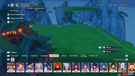 When building, Load is shown on the top right of your screen, green = loads of space, orange = not much space, red = no space.