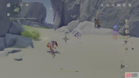 Mona&rsquo;s Elemental skill Mirror Reflection of Doom can help if you are having trouble
